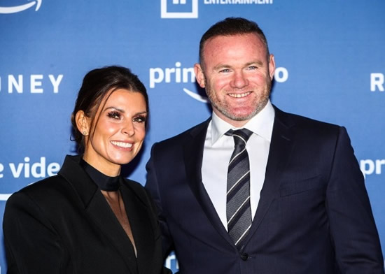 WAYNE RUDEY Wayne Rooney shares pic of son’s birthday but accidently reveals VERY raunchy artwork in £20m mansion