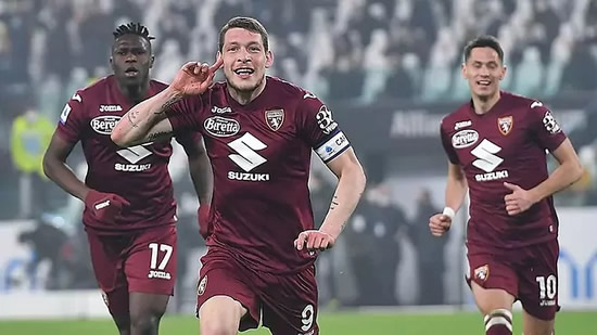 Juventus drop crucial points as rivals Torino fight back to draw