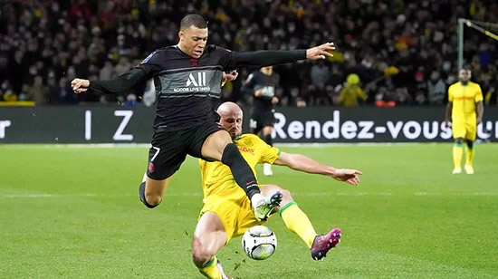 PSG suffer shock loss at Nantes