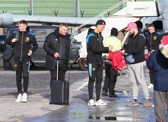 Man Utd scramble to find last-minute jet for Atletico clash after Aeroflot flight CANCELLED amid Russia-Ukraine tension