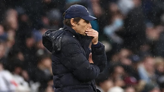 'I can't improve it' - Conte considering Spurs future after Burnley loss and may forgo his salary