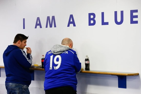 SAUCE OF INCOME Chelsea can only earn money through food and drink as club is banned from selling tickets and merchandise
