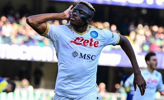 Arsenal joins battle for Nigeria star Osimhen as Napoli set hefty asking price