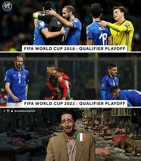 7M Daily Laugh - Italy won't play in the WC 2022
