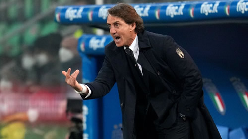 Roberto Mancini safe amid Italy's shock World Cup woe - FA chief