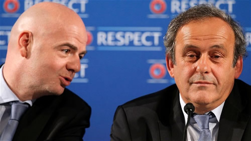 Former UEFA president Michel Platini files criminal complaint against FIFA's Gianni Infantino