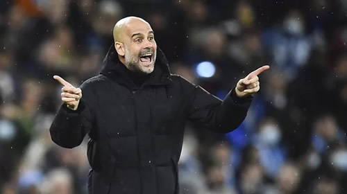 Guardiola: In prehistoric times and today, it's very difficult to attack a 5-5