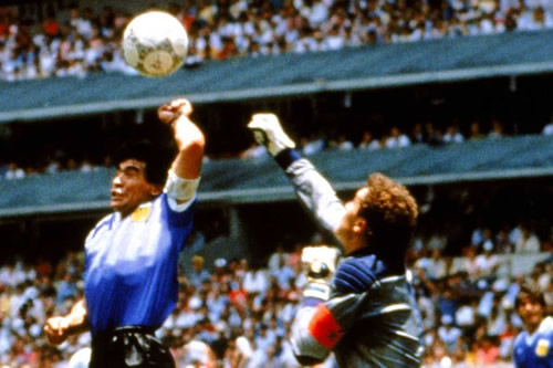Diego Maradona's shirt from infamous 'hand of God' cheat game set to raise £4m at auction