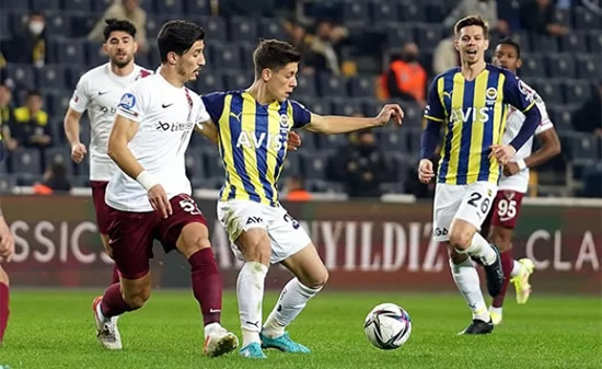 Arsenal and Liverpool send scouts to watch Turkish star