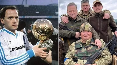 Former Ballon d'Or winner joins Ukraine's military