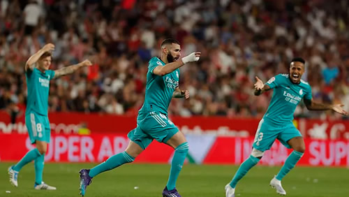 Real Madrid move closer to title with comeback victory over Sevilla