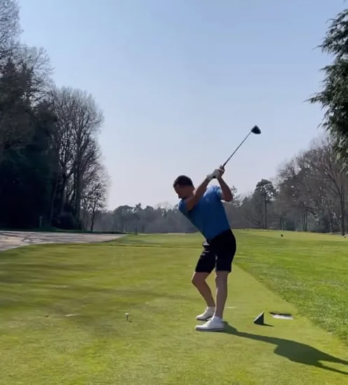 Chelsea legend John Terry enjoys round of golf with Tottenham stars Harry Kane and Eric Dier at Wentworth