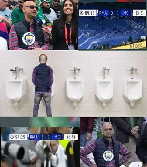 7M Daily Laugh - Man City next season !?