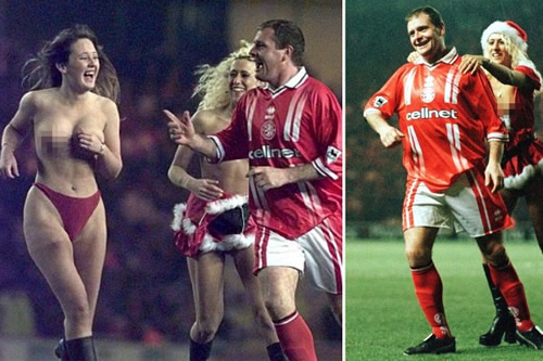 I got naked for Gazza and it was the best experience of my life, says stripper who streaked during Middlesbrough game