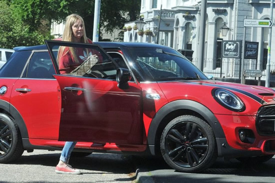 Jurgen Klopp's wife heads out in red mini to beauty salon ahead of FA Cup final