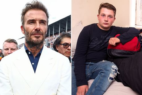 David Beckham's nephew 'surviving on benefits in council flat' despite star's net worth