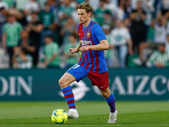 TEN HAGGLE Man Utd will need to drive down £65million Frenkie De Jong asking price if they are to sign Barcelona star this summer