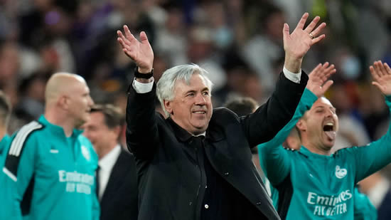 Carlo Ancelotti believes Everton fans are backing his Real Madrid side to beat Liverpool in Champions League final