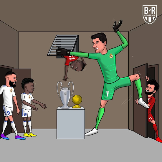 7M Daily Laugh - Courtois and Vinicius played their part