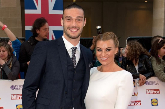 Andy Carroll's fiancee 'will marry Liverpool flop' despite three-in-a-bed snap