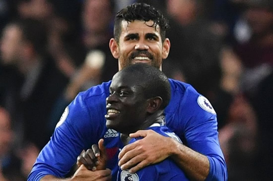 Diego Costa recalls time he got naked in bid to wind up shy Chelsea hero N'Golo Kante