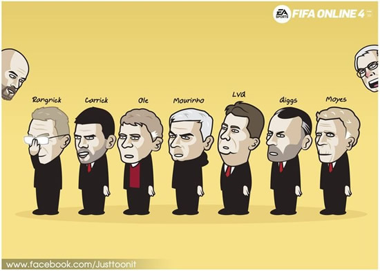 7M Daily Laugh - Man Utd's managers since Sir Alex
