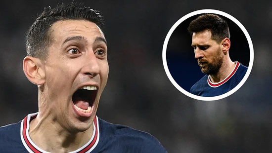 Messi will thrive at PSG without Pochettino, says Di Maria amid manager exit reports