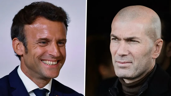 'I hope Zidane comes back!' - French President Macron backs icon to manage PSG after influencing Mbappe stay