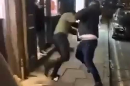 Former Man City star involved in 'violent late night street fight outside takeaway'