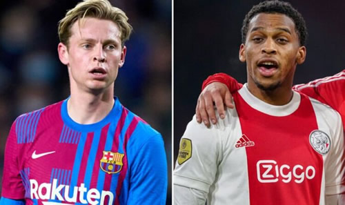 Man Utd could make four more signings after Frenkie de Jong as 'deal in principle agreed'