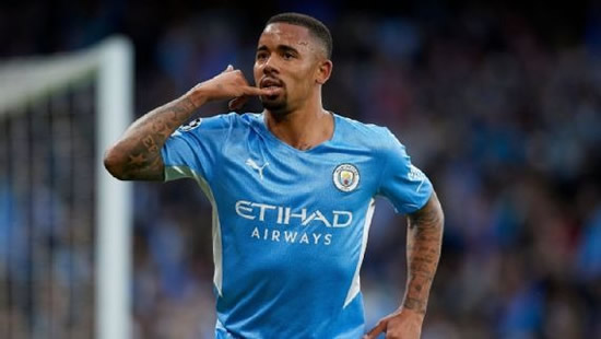 Arsenal closing in on Gabriel Jesus transfer from Man City - sources