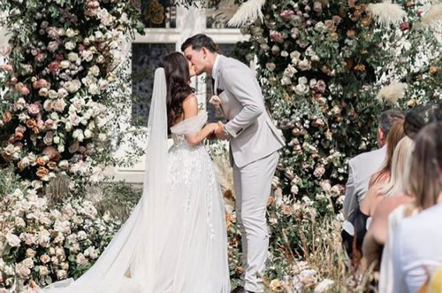 Harry Maguire marries Fern Hawkins as he shares snap of 