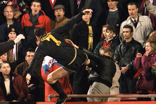 Eric Cantona accidentally visited strip club after kung fu kick at fan