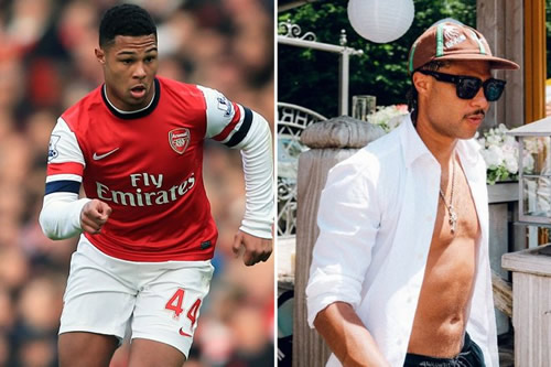 Arsenal fans all saying same thing as Serge Gnabry poses shirtless – and beg Bayern Munich star to ‘come home’