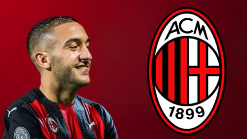 7M Exclusive - AC Milan want to loan Hakim Ziyech from Chelsea