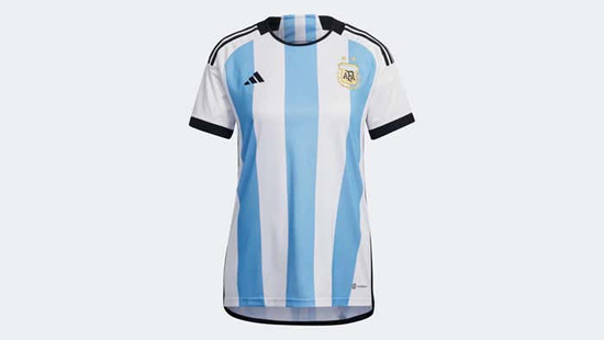 Adidas go classic with a twist for Argentina’s 2022 World Cup home kit