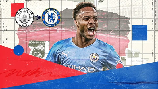 Chelsea secure £47.5m Sterling signing as England star leaves Manchester City for Premier League title rivals