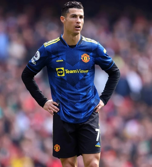 KIT'S NOT ALL OVER Cristiano Ronaldo breaks silence after failing to return to training – but wears pair of Man Utd SHORTS for workout