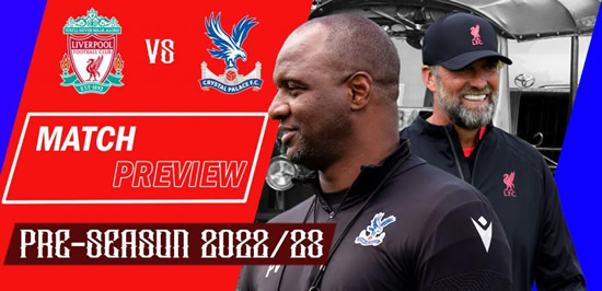 7M Exclusive - Liverpool vs Crystal Palace Preview