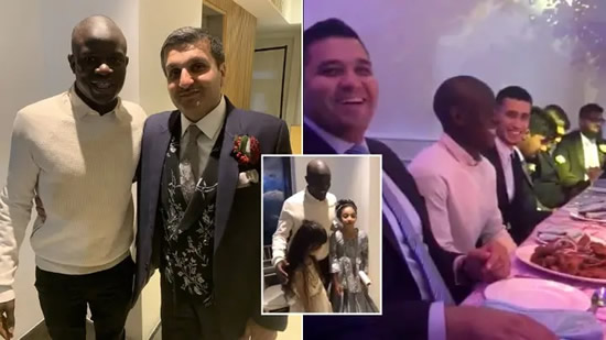 N'Golo Kante made Chelsea fan's year after appearing at their wedding