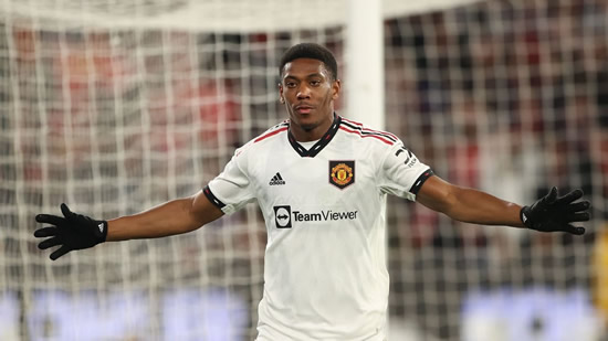 Manchester United rule out Anthony Martial exit this summer - sources