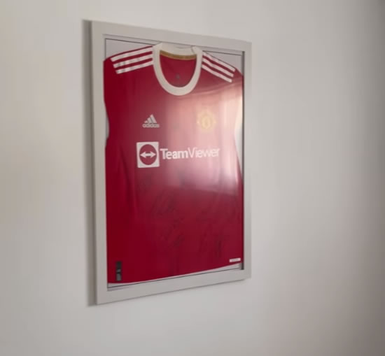 MIKE DROP Inside Mike Dean’s new man cave complete with retirement tribute from Chelsea and signed Man Utd shirt