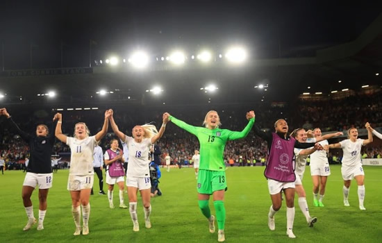 'WHAT A NIGHT' David Beckham congratulates England women for reaching Euros final and thanks them for inspiring daughter Harper