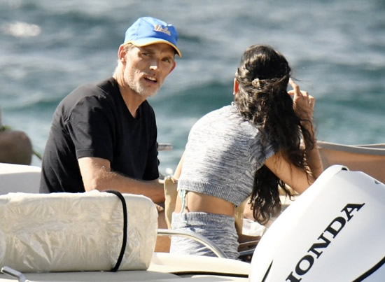THE MAGIC TUCH Chelsea boss Thomas Tuchel pictured on holiday with new Brazilian girlfriend, 35, days after divorcing wife of 13 years