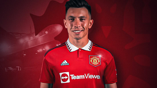 Manchester United confirm Lisandro Martinez signing from Ajax