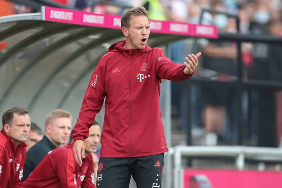 Bayern Munich boss Julian Nagelsmann has yet to rule out finding a replacement for Robert