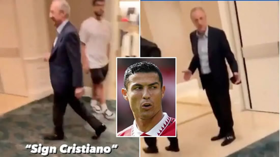 Florentino Perez's response to signing Cristiano Ronaldo goes viral
