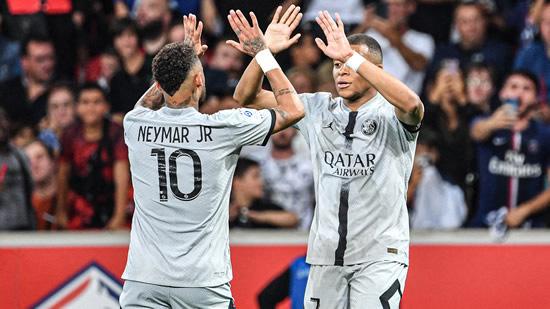 'Cheat code!' - Neymar and Mbappe remind fans of ridiculous talent vs Lille after PSG's week of drama