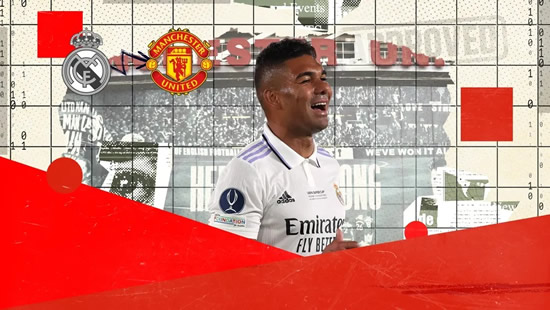 Man Utd confirm £70m deal to sign Real Madrid legend Casemiro