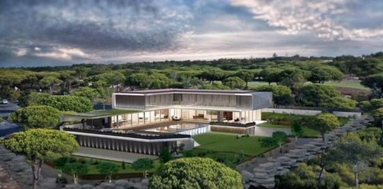 RON THE TABLE Cristiano Ronaldo wants to buy and tear down golf club ruining view from £17million mansion